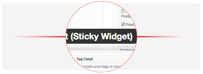 Sticky-Widget-Wordpress