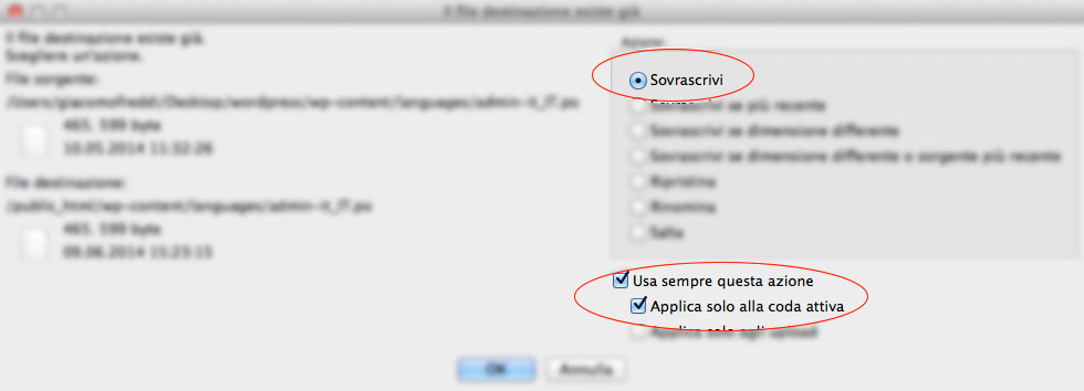 filezilla-sovrascrivi